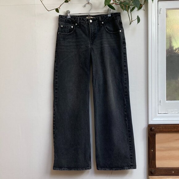 Levi’s Premium Low Loose Jeans In Black, Size 10 - Picture 4 of 12